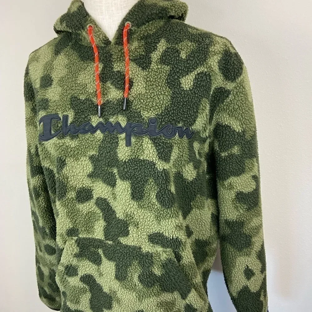 Champion Heritage Camo Sherpa Hoodie